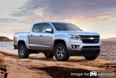 Insurance rates Chevy Colorado in Tucson