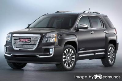 Insurance rates GMC Terrain in Tucson